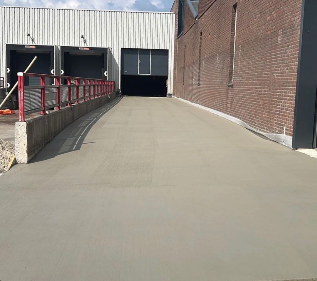 Betonvloer gestort door FRL Construct